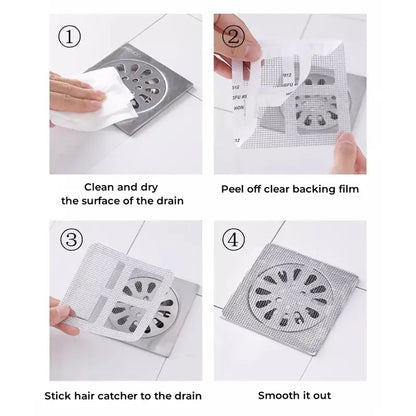 Counts Floor Drain Filter Screen, Portable Drain Strainer Cover for Hair Stopper