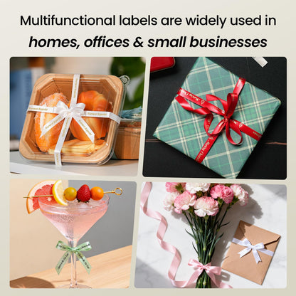 Ribbon Printer, Mini Bluetooth Label Maker Waterproof Labels