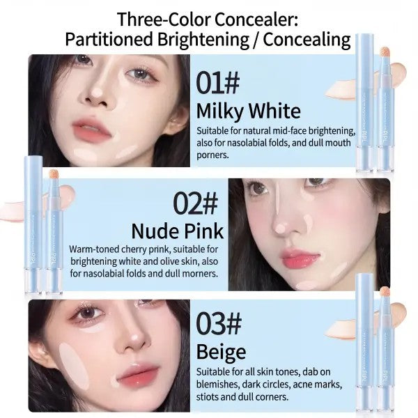 Dual-effect Concealer & Foundation Eye Concealer - 24-hour