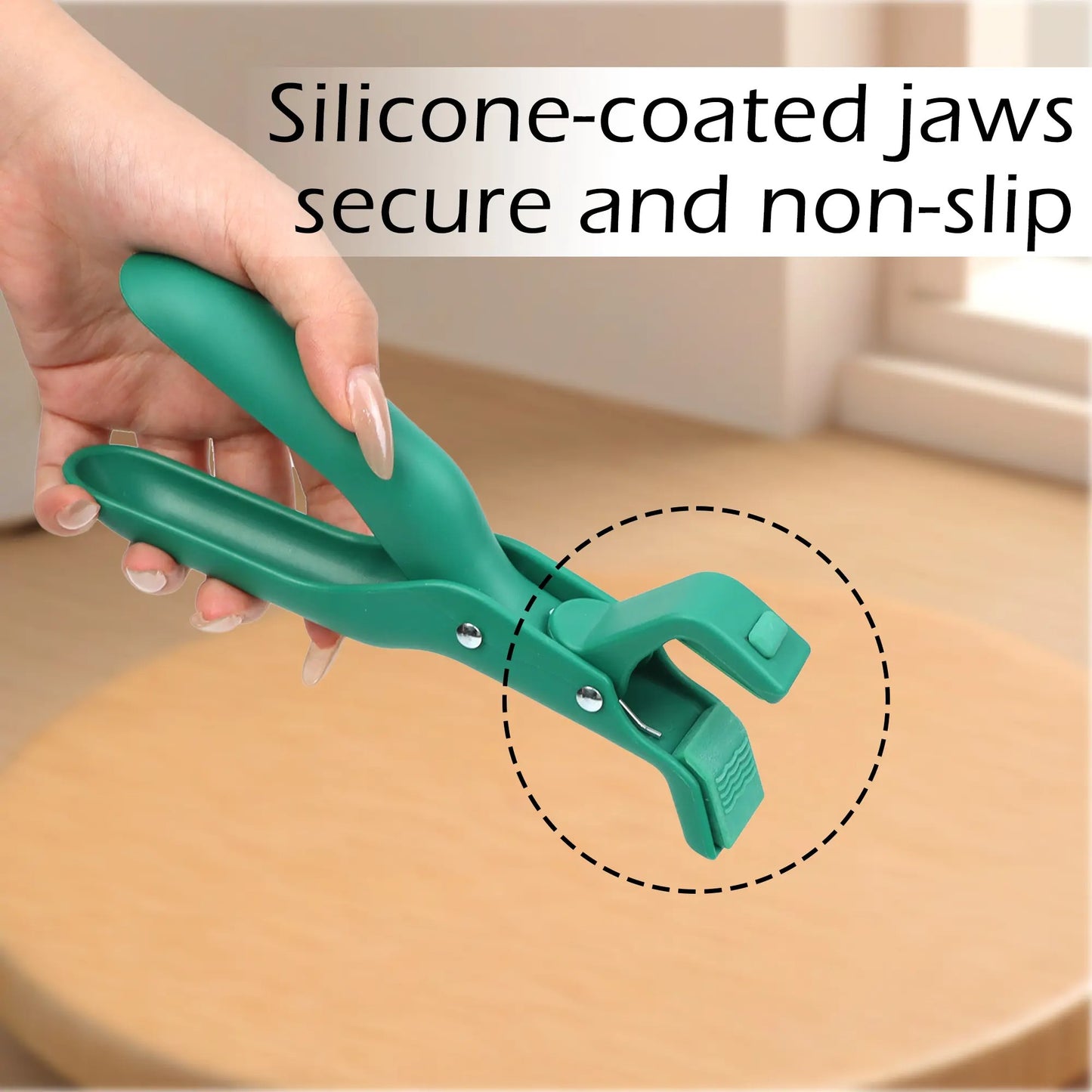 2 Counts Hot Plate Gripper, Multi-Purpose Anti-Scald