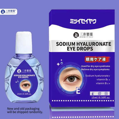Sodium Hyaluronate Eye Drops - Instant Relief for Dry Eyes, Soothing Hydration