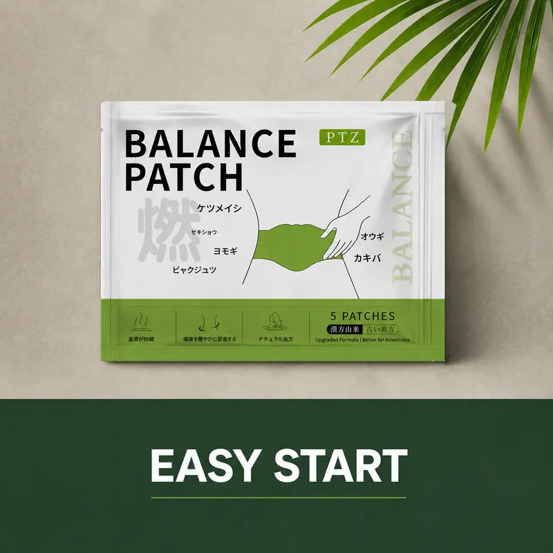 Herbal Patch Pad Balance Patch, Pro-Series Botanical Warming Stickers