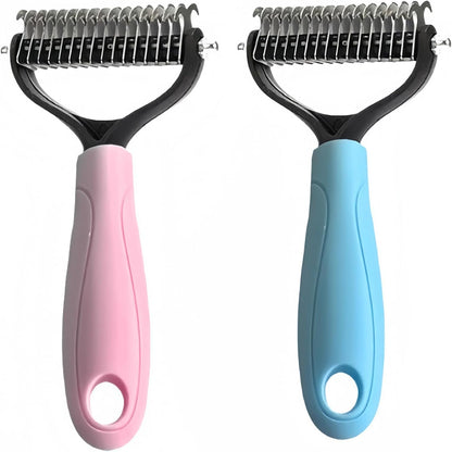 Pet DeMatting Comb – Gently Detangle in One Pull