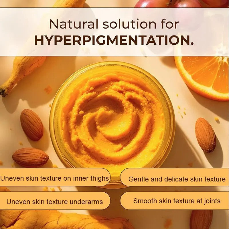 Turmeric Nourishing Scrub 280g - Infused with natural turmeric