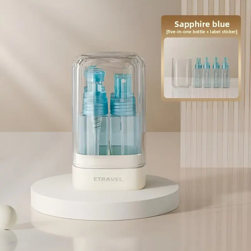 4-in-1 Travel Dispenser Bottle for Toiletries Portable