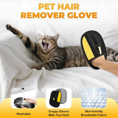 Reusable Pet Hair Remover Glove – Rinse & Repeat