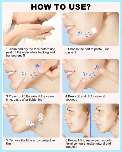UltraLift Invisible Tape – Instant Lift, All-Day Youthful Contour