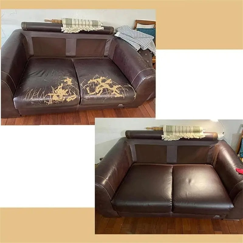 20*54 Inch Self-Adhesive Leather Sticker Patch Cuttable Sofa Repair