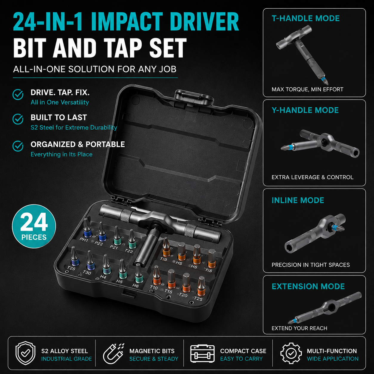 SEESE 24 in 1 DlY Screwdriver Set