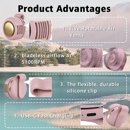 Mini Fan – Silent, Strong, Anywhere Cool