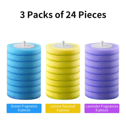 24pc, Disposable Toilet Cleaning Set