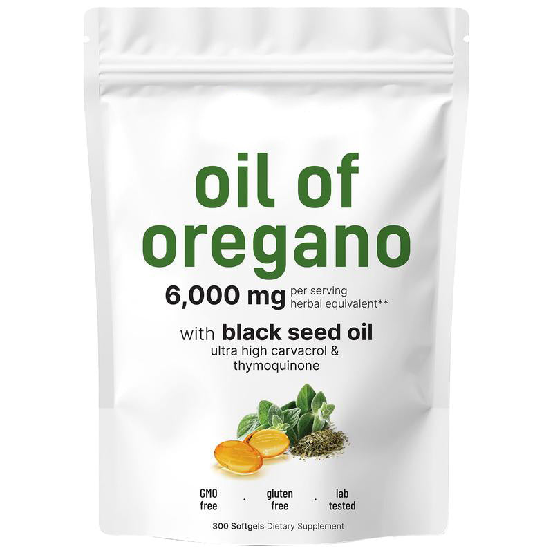 Oil of Oregano+Black Seed Oil