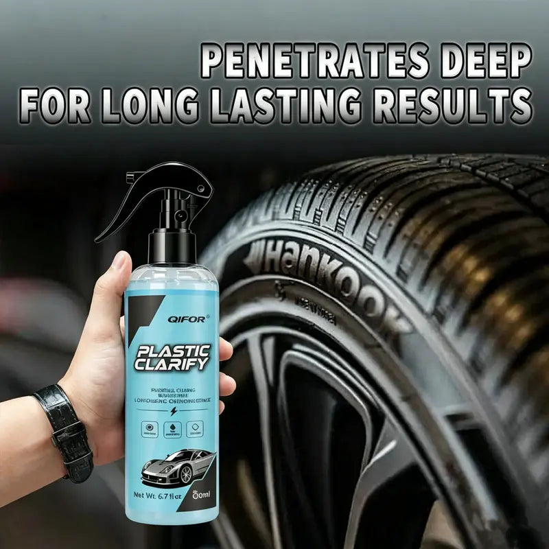 Car Plastic Restorer, Quick Polish for Color Restoration