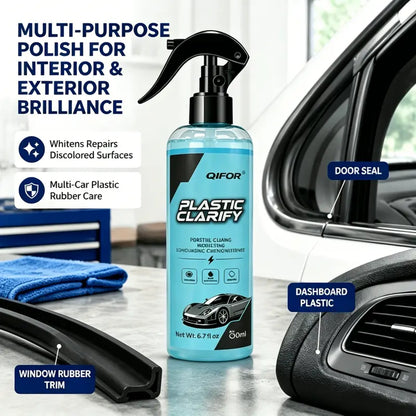 Car Plastic Restorer, Quick Polish for Color Restoration