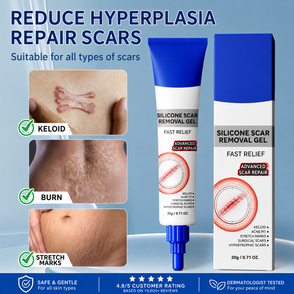 Advanced Silicone Smoothing Gel - Invisible Repair for Fine Lines, Wrinkles