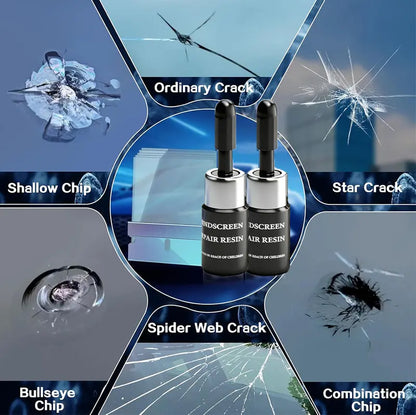 SunAuto Windshield Crack Repair Kit