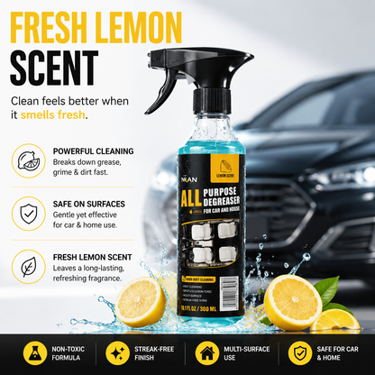 Degreaser Spray – Spray. Wipe. Shine.