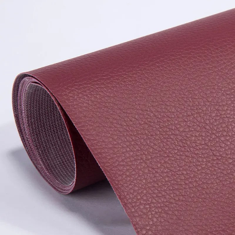 20*54 Inch Self-Adhesive Leather Sticker Patch Cuttable Sofa Repair