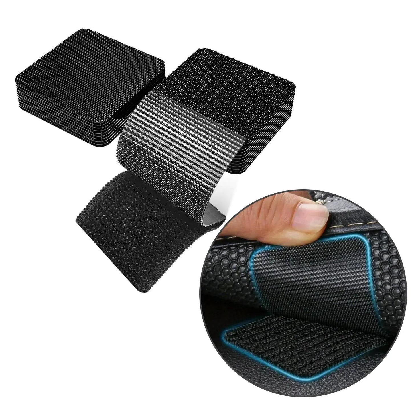 Heavy Duty Waterproof Self-Adhesive Double Sided Hook and Loop Strips