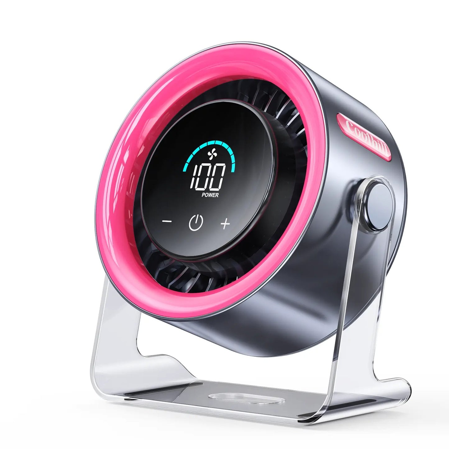 Coolhill Desktop Fan Turbo Table Fan Travel Vacation Essentials for Office 100-Speed