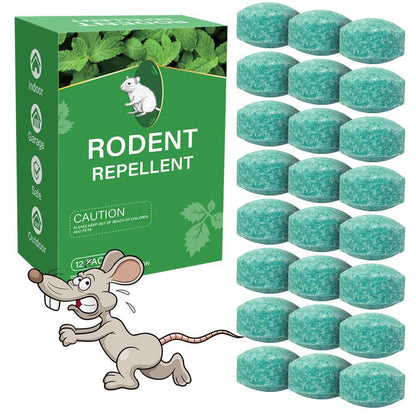Rodent Repellent – 100% Natural, 30-60 Days Protection