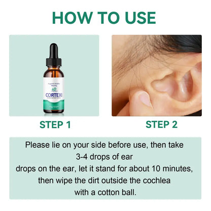 Tinnitus Ear Drops Clean Earwax