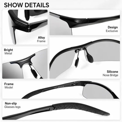 Summervibes Unisex Fashion Polarized Sunglasses