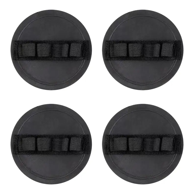 4 Counts Soft Rubber Shower Scrubber for Efficient Cleansing Body