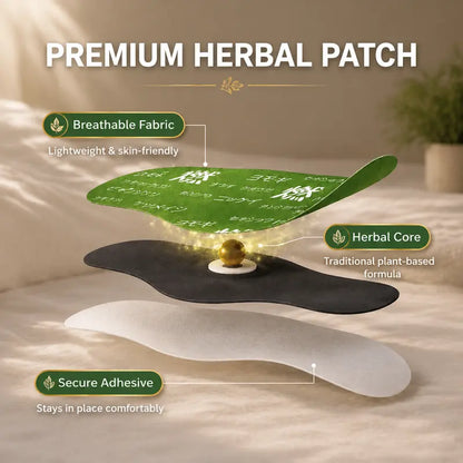 Herbal Patch Pad Balance Patch, Pro-Series Botanical Warming Stickers