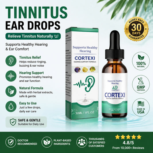 Tinnitus Ear Drops Clean Earwax