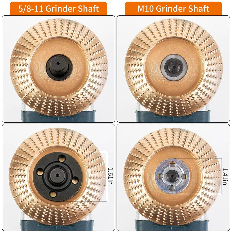 Wood Carving Disc Set for Angle Grinder 3Pcs SummerVibes