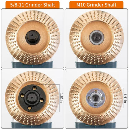 Wood Carving Disc Set for Angle Grinder 3Pcs SummerVibes