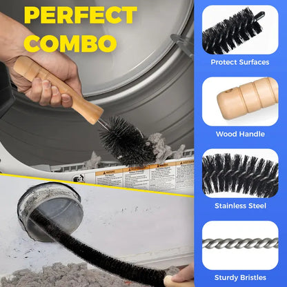 Dryer Vent Cleaner Kit 2 Pieces Vacuum Hose Attachment