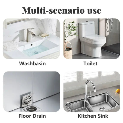 1 Count sewer cleaning tools, drain clog remover