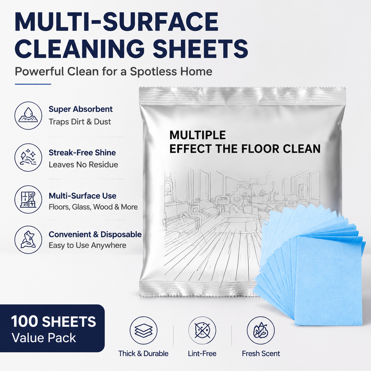 Clean Sheet Tablets – No More Odors