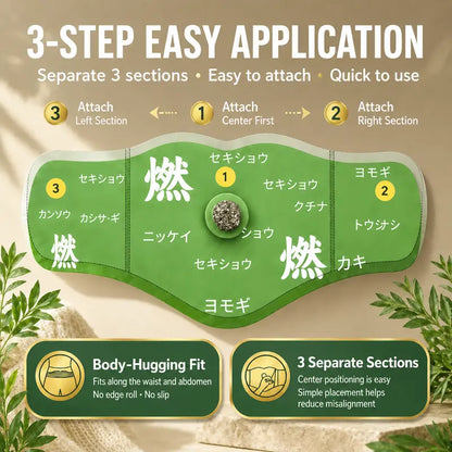 Herbal Patch Pad Balance Patch, Pro-Series Botanical Warming Stickers